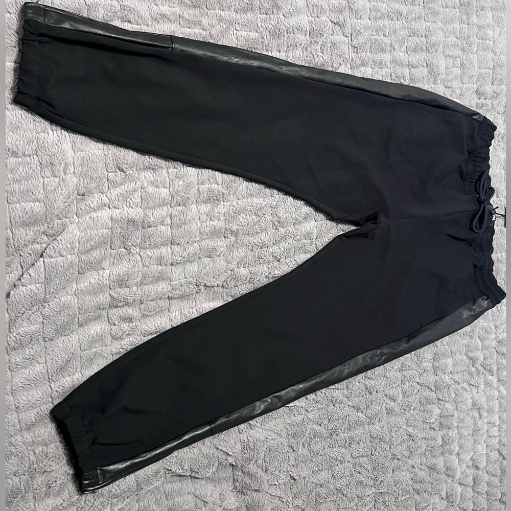 Paige Tuxedo-style Joggers